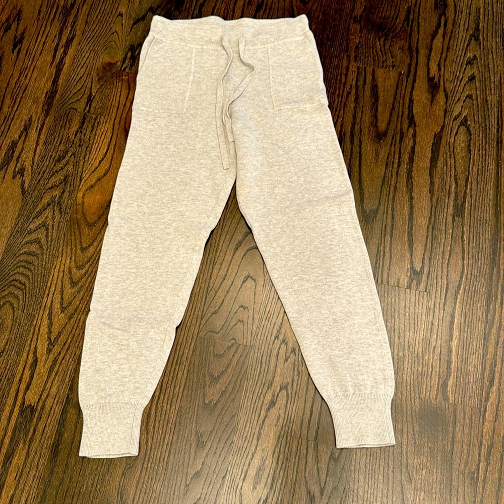 J. Crew Light Gray Track Pants